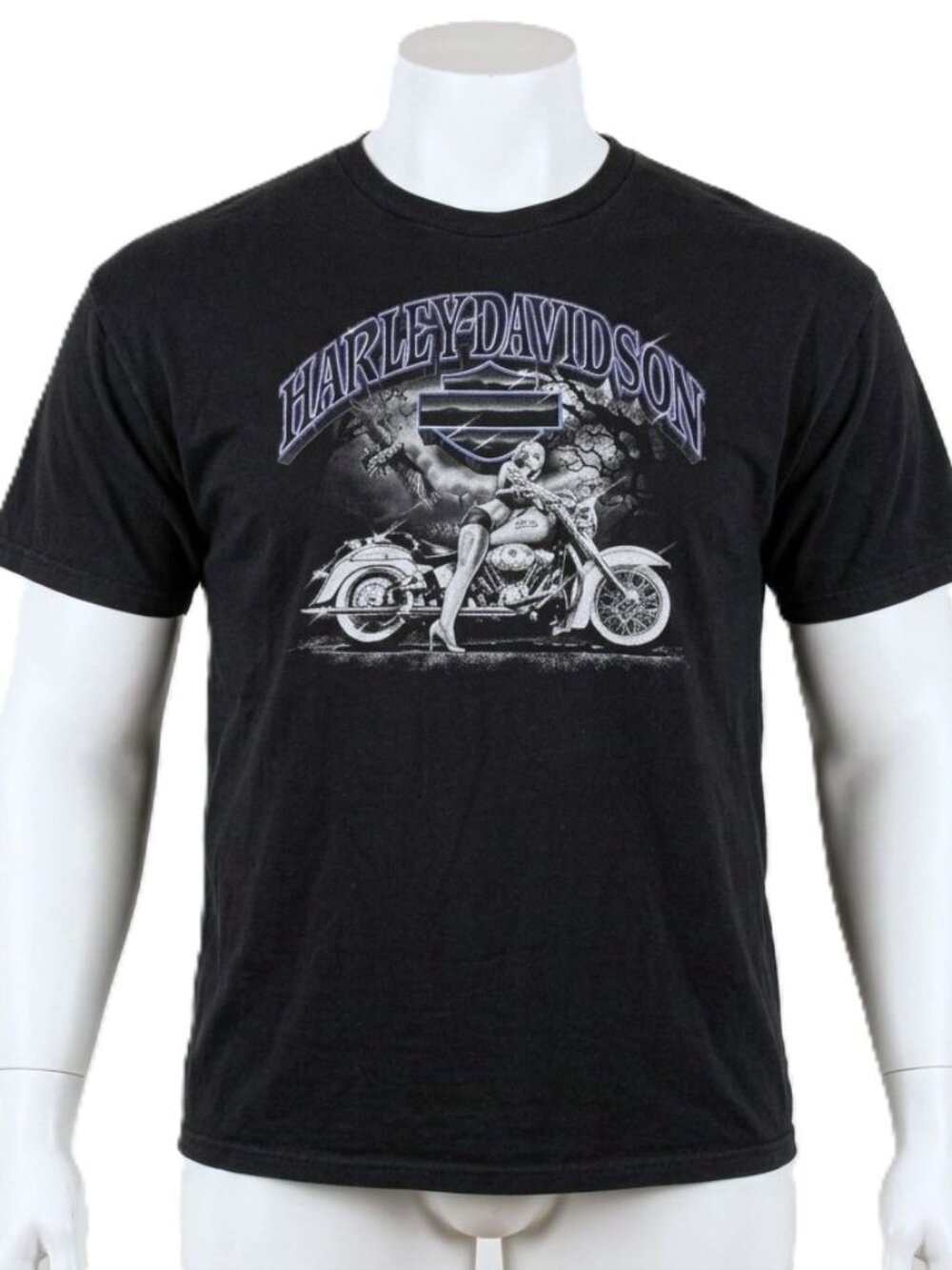 HARLEY-DAVIDSON Graphic T-Shirt. Plus Size 5XLarge